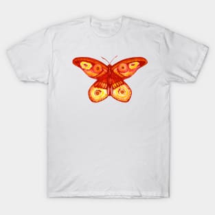 Orange Butterfly T-Shirt